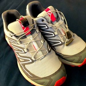 Salomon trail running shoes